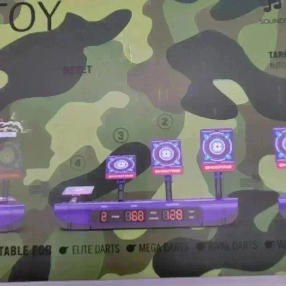 NEW MAJOTOY SHOOTING DIGITAL TARGET GAME - Picture 3 of 9